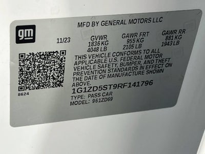 2024 Chevrolet Malibu 1LT