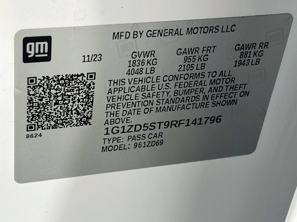 2024 Chevrolet Malibu 1LT