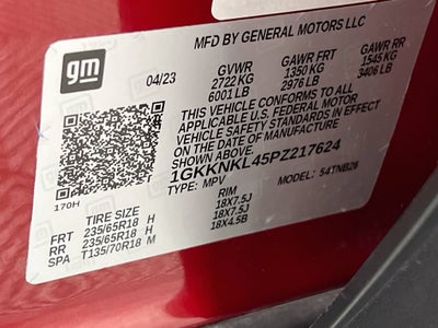 2023 GMC Acadia SLE
