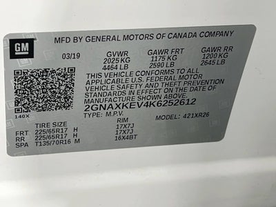 2019 Chevrolet Equinox LT