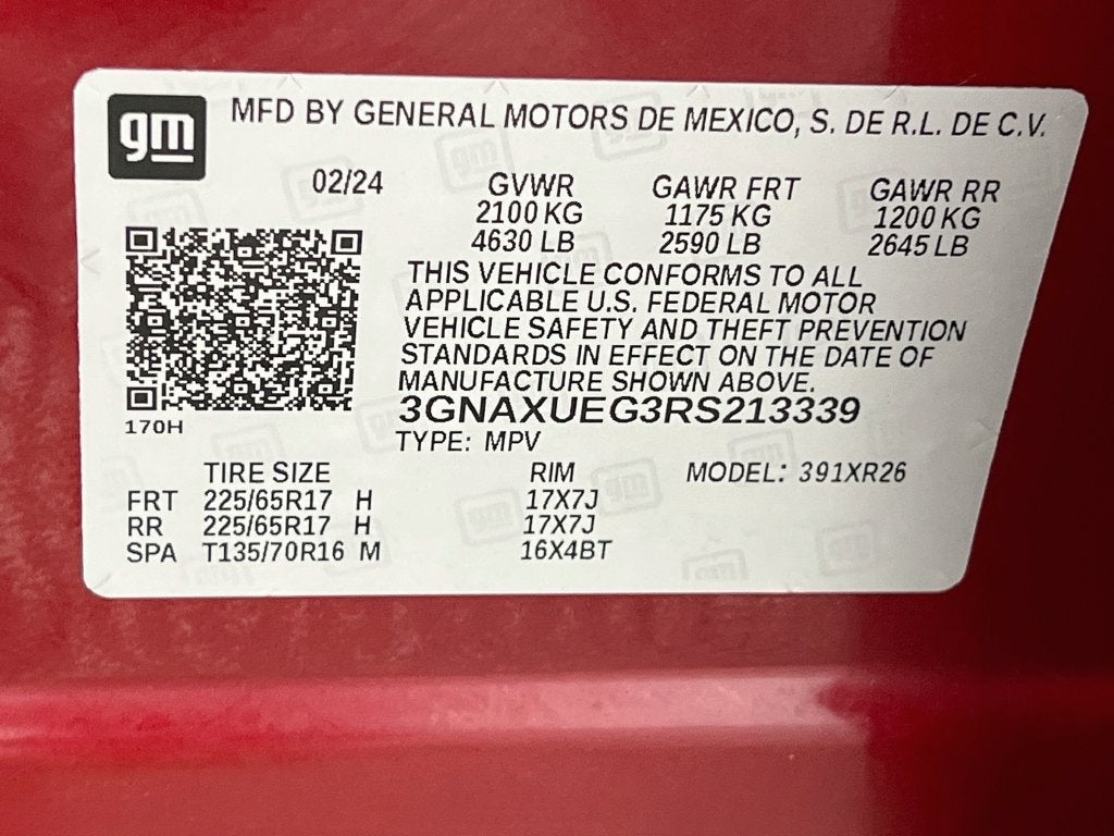2024 Chevrolet Equinox LT