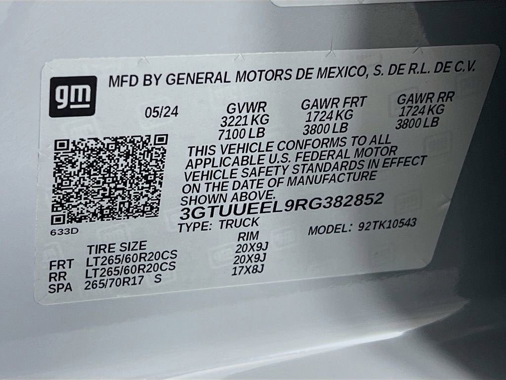 2024 GMC Sierra 1500 AT4